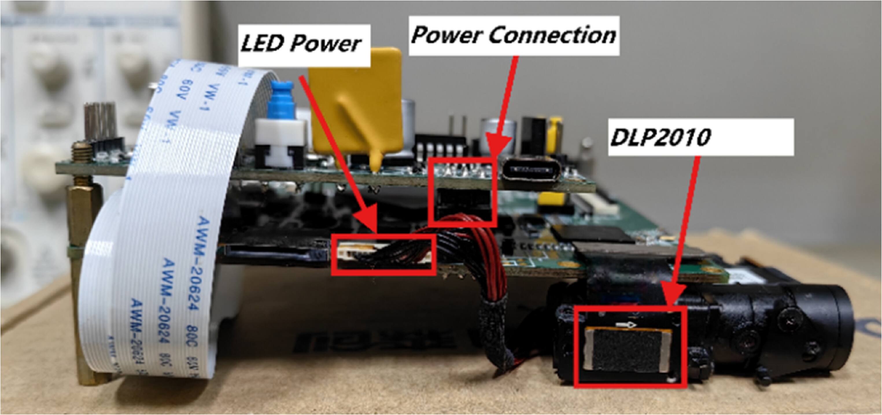 Design of a MEMS DMD micro projection control system based on STM32 and ...