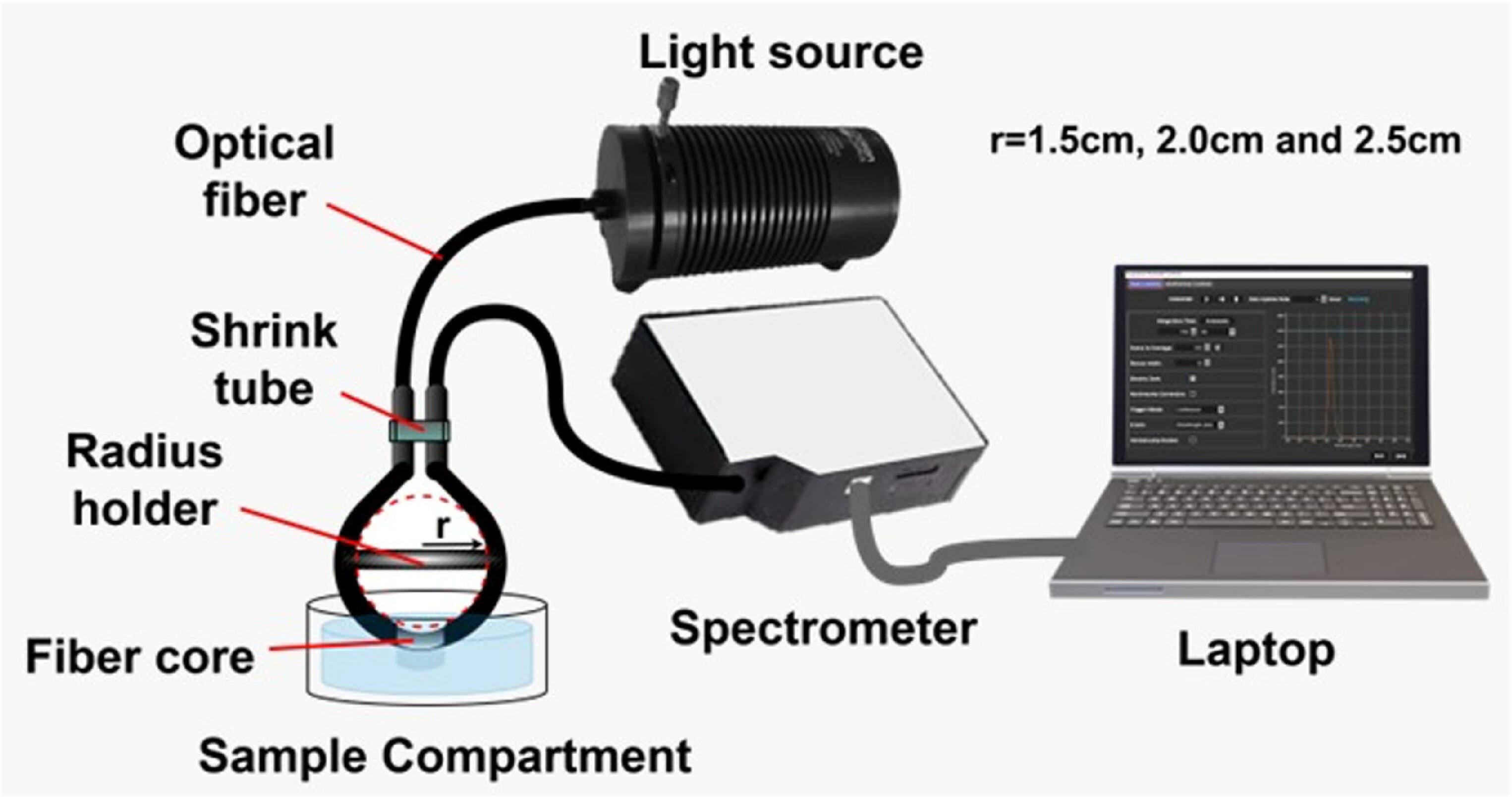 Balloon-like bent plastic optical fiber sensor for uric acid detection ...