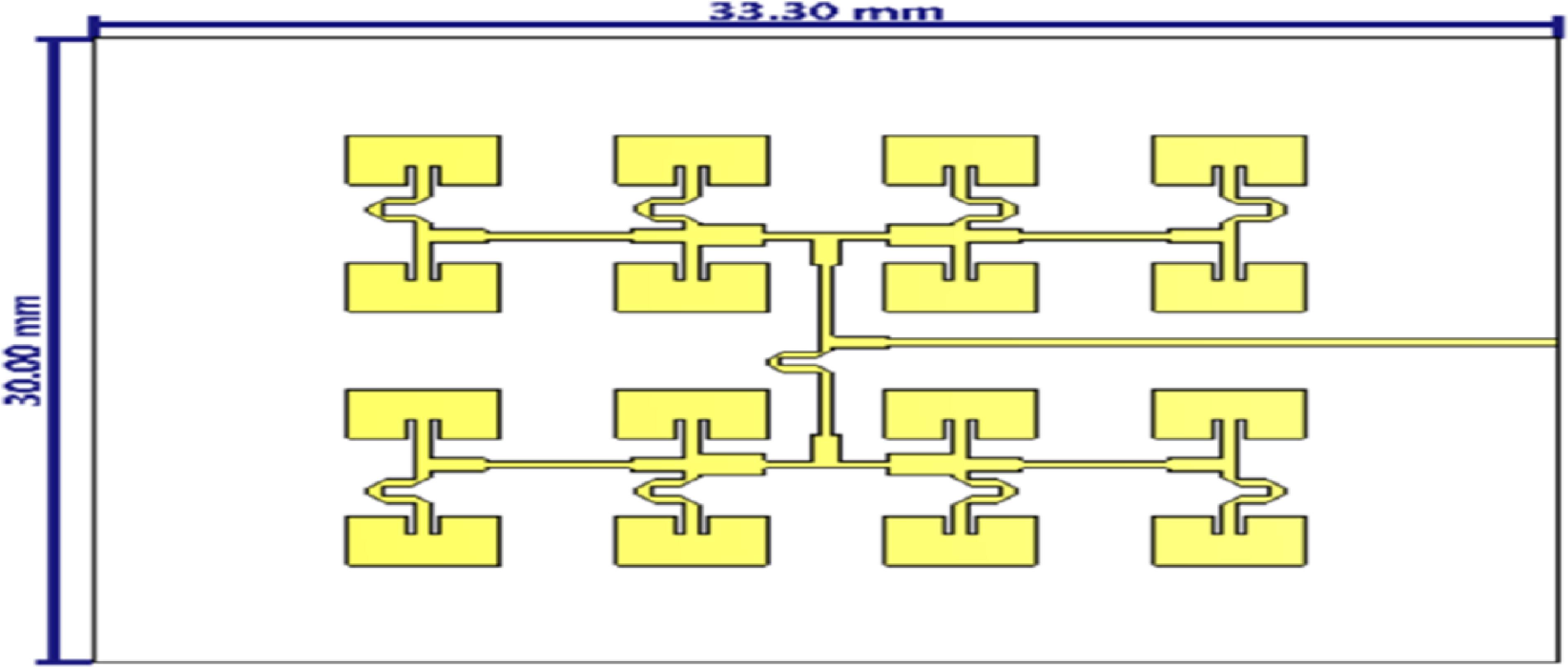 Design and fabrication of a 24 GHz 4 × 4 microstrip patch array antenna ...