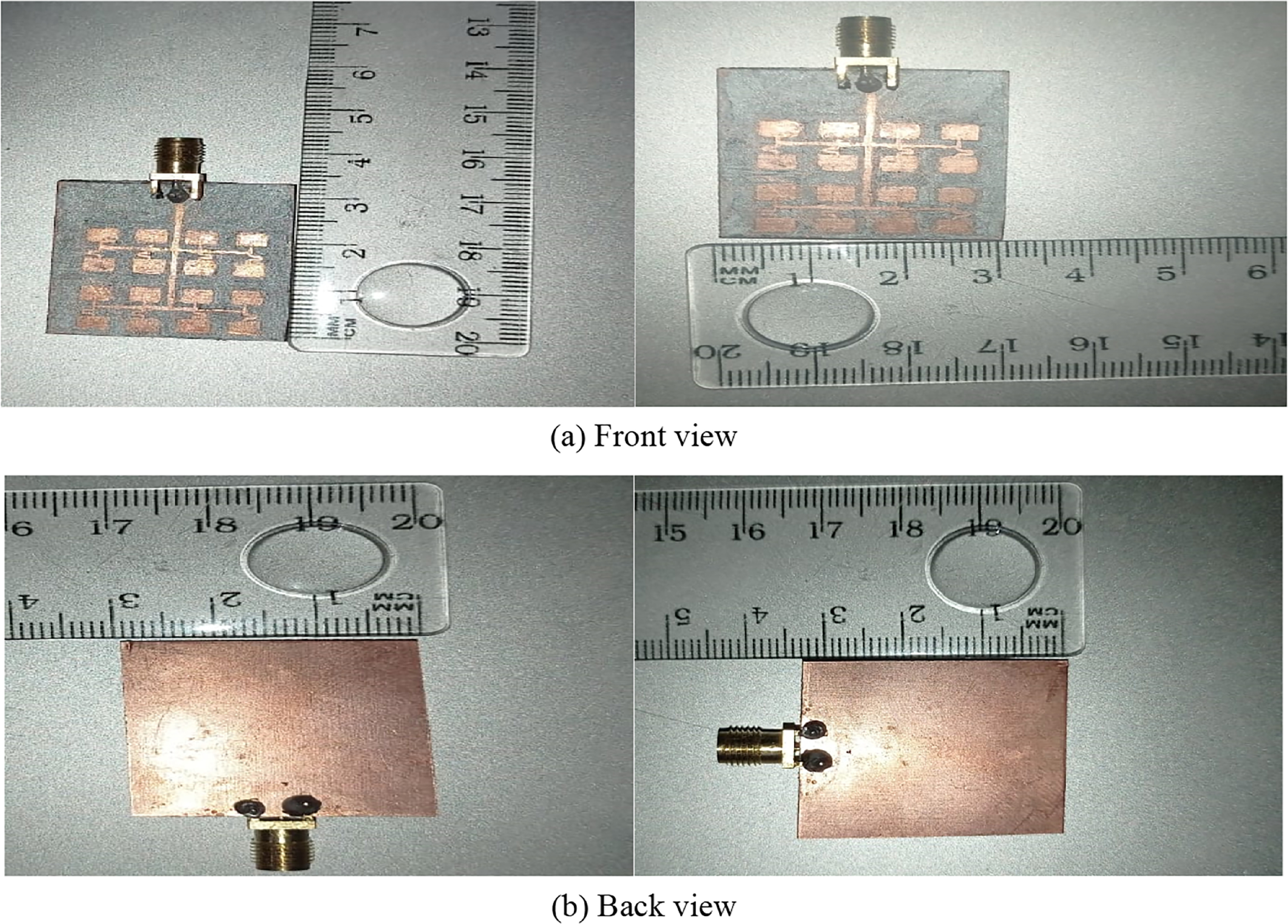 Design and fabrication of a 24 GHz 4 × 4 microstrip patch array antenna ...