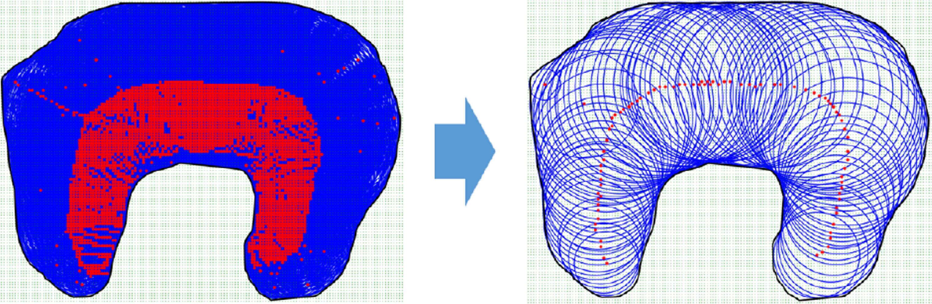 Real-time collision detection for robots using a center-expanding ...