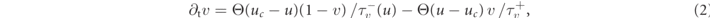 Equation (2)