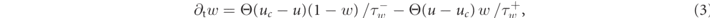 Equation (3)