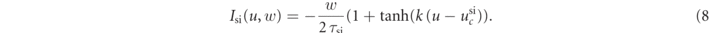 Equation (8)