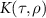 $K(\tau, \rho)$