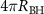 $4\pi R_\textrm{BH}$
