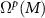 $\Omega^p(M)$