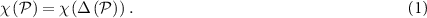 Equation (1)