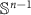 $\mathbb{S}^{n-1}$