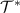 $\mathcal{T^*}$