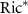 $\textrm{Ric}^*$