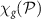 $\chi_g(\mathcal{P})$