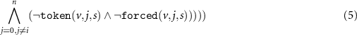 Equation (5)