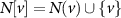 $N[v] = N(v) \cup \{v\}$