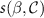 $s(\beta, \mathcal{C})$