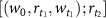 $[(w_0, r_{t_1}, w_{t_1}); r_{t_2}]$