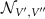 ${{\mathcal{N}}}_{V^{^{\prime}},V^{^{\prime\prime}}}$