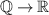 $\unicode{x211A} \rightarrow {\mathbb{R}}$