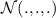${\mathcal{N}}(.,.,.)$