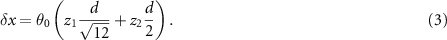 Equation (3)
