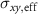 $\sigma_{xy, \text{eff}}$
