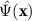 $\hat{\Psi}(\mathbf{x})$