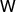 $\mathsf{W}$