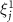 $\xi_{j}^{1}$