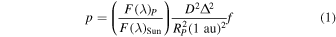 Equation (1)
