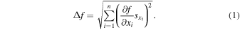 Equation (1)