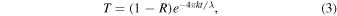 Equation (3)
