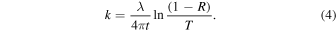 Equation (4)