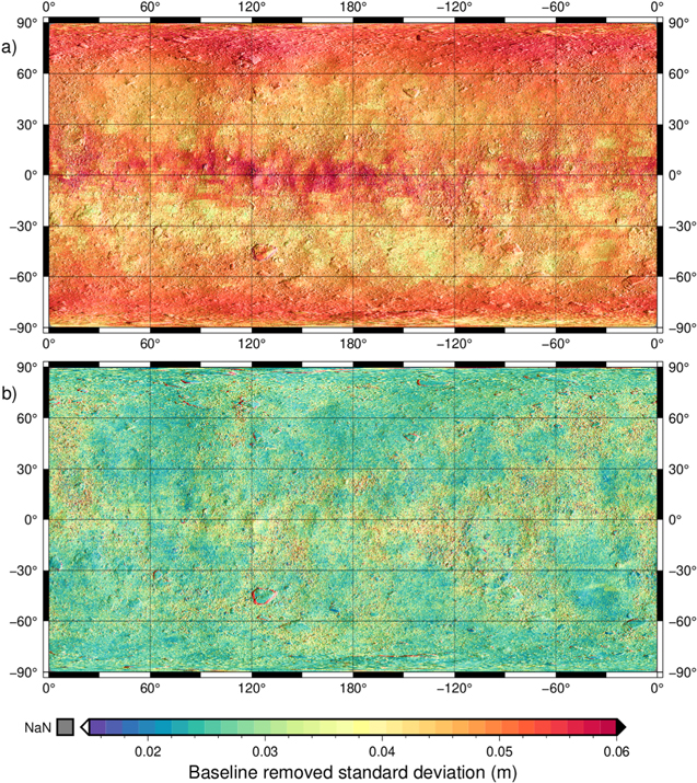 Building a High-resolution Digital Terrain Model of Bennu from Laser ...