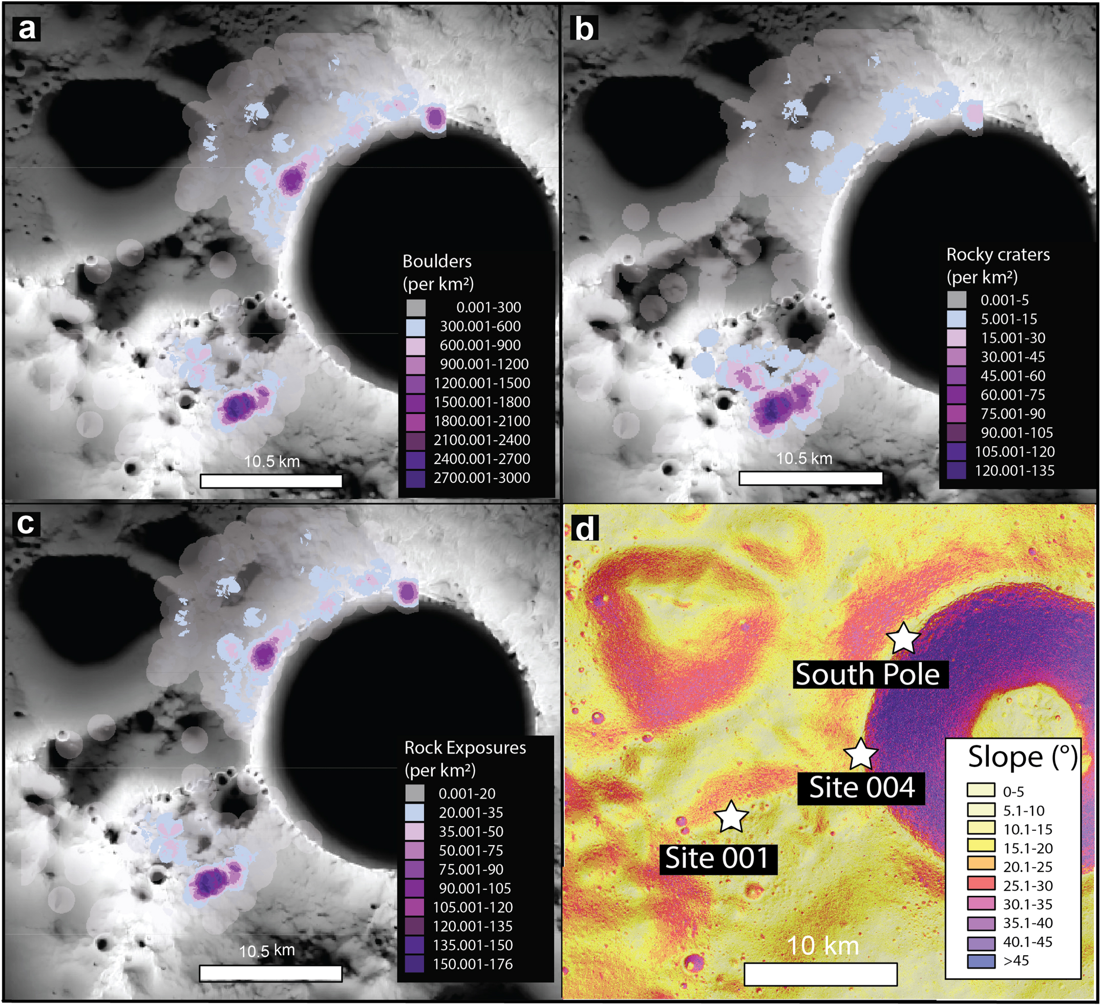 Shackleton Connecting Ridge The Distribution and Accessibility of Geologic Targets near the Lunar ...