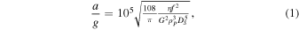 Equation (1)