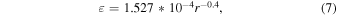 Equation (7)