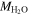 ${M}_{{{\rm{H}}}_{2}{\rm{O}}}$