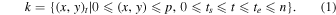 Equation (1)