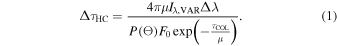 Equation (1)
