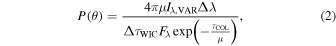 Equation (2)