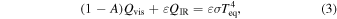 Equation (3)