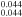 ${}_{0.044}^{0.044}$
