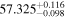 ${57.325}_{-0.098}^{+0.116}$