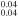 ${}_{0.04}^{0.04}$
