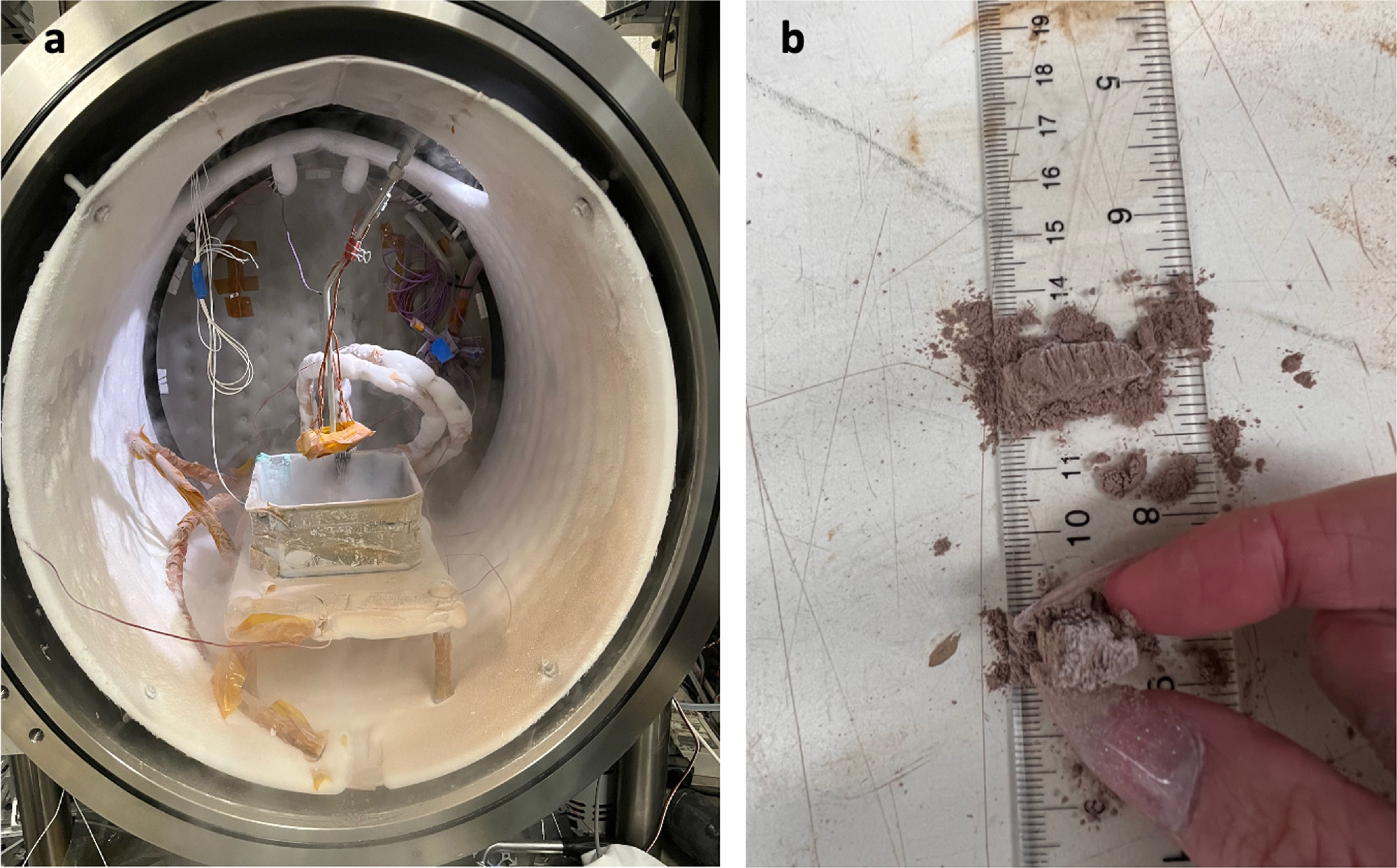 Kieffer Model A Lab-scale Investigation of the Mars Kieffer Model - IOPscience