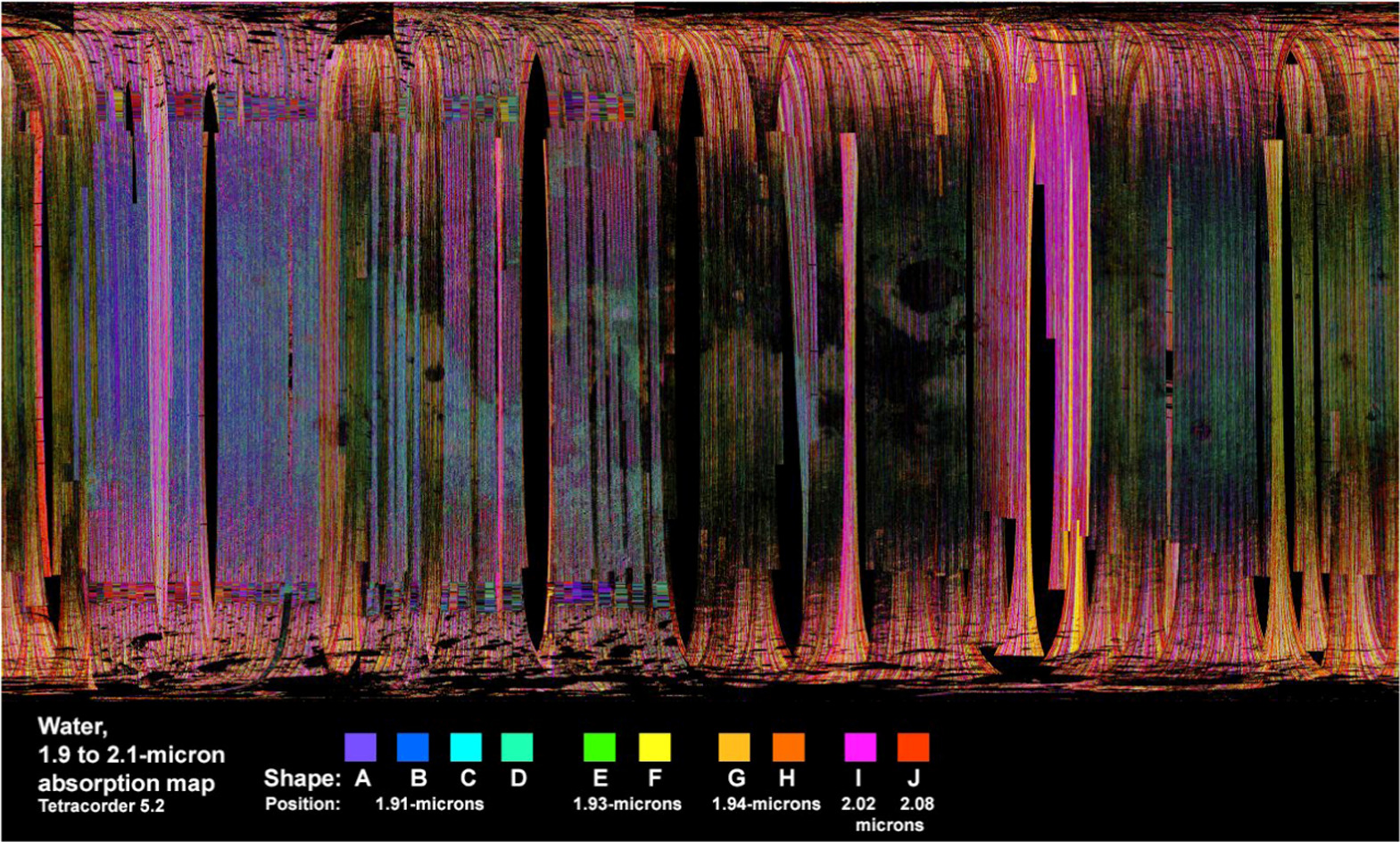 The Global Distribution of Water and Hydroxyl on the Moon as Seen by ...