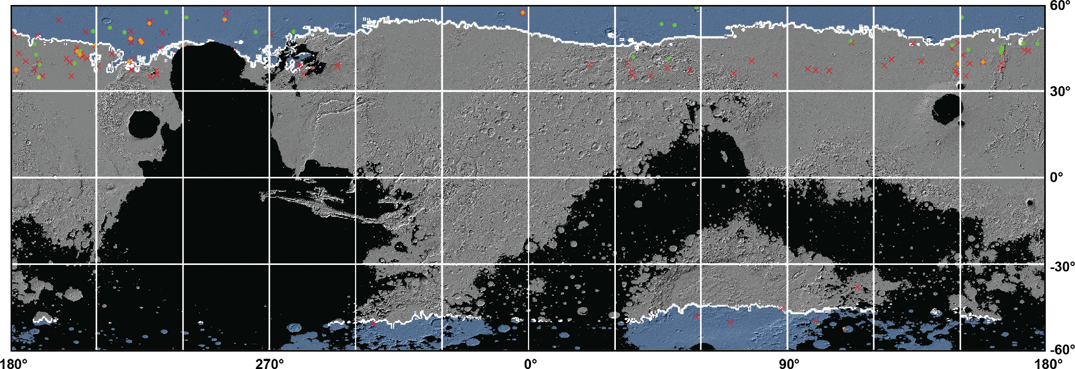 Refined Mapping of Subsurface Water Ice on Mars to Support Future ...