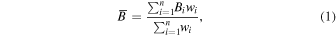 Equation (1)