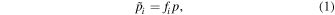 Equation (1)