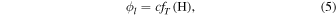 Equation (5)